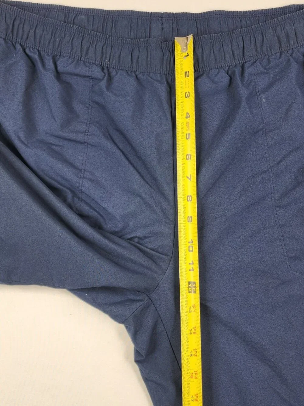 Nike Mens XXL Blue Swim Trunks Shorts Pockets Athletic Drawstring Stretch